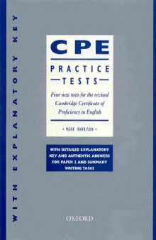 Grammar Certificate in Proficiency English