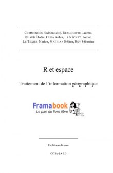 R et Espace. Traitement de l’information géographique