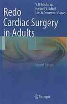 Redo cardiac surgery in adults