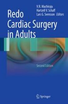 Redo Cardiac Surgery in Adults