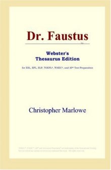 Dr. Faustus (Webster's Thesaurus Edition)