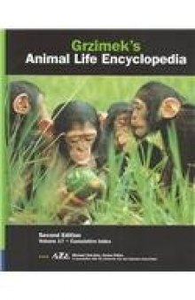 Grzimek's Animal Life Encyclopedia, 2nd edition, Volume 17: Cumulative Index  