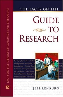 The Facts On File Guide To Research