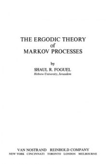 The ergodic theory of Markov processes