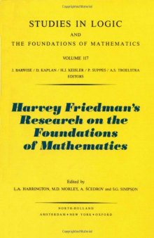 Harvey Friedman's research on the foundations of mathematics