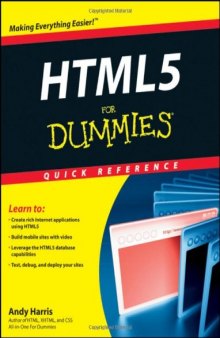 HTML5 For Dummies Quick Reference  