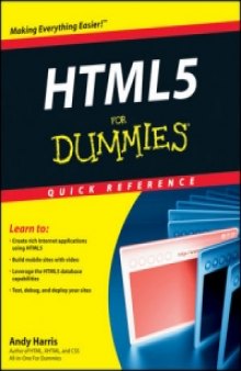 HTML5 For Dummies: Quick Reference