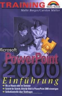Training PowerPoint 2000 Einführung
