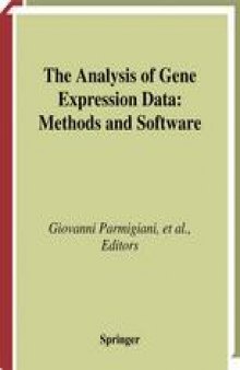 The Analysis of Gene Expression Data: Methods and Software