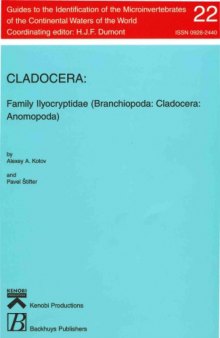 Cladocera. Family Ilyocryptidae (Branchiopoda, Cladocera, Anomopoda)