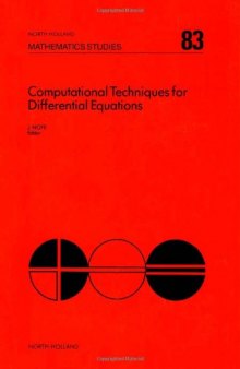 Computational techniques for differential equations