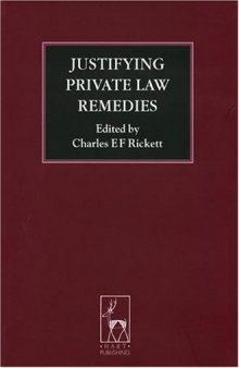 Justifying Private Law Remedies