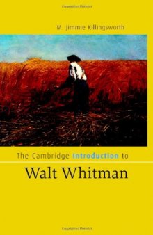 The Cambridge Introduction to Walt Whitman (Cambridge Introductions to Literature)