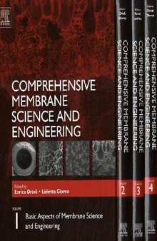 Comprehensive Membrane Science and Engineering vol III  