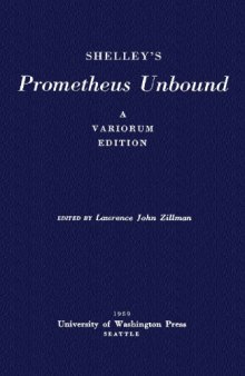 Shelley's Prometheus Unbound - A Variorum Edition