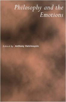 Philosophy and the Emotions (Royal Institute of Philosophy Supplements)