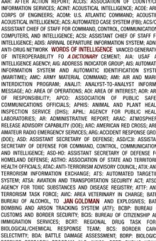 Words of Intelligence: A Dictionary