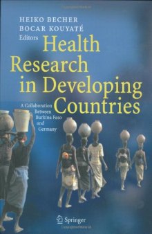 Health Research in Developing Countries: A collaboration between Burkina Faso and Germany  