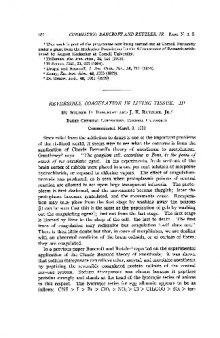 Reversible Coagulation in Living Tissue II