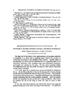 Reversible Coagulation in Living Tissue X