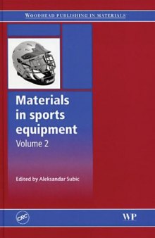Materials in Sports Equipment, Volume 2