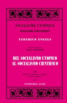Del Socialismo Utópico al Socialismo Científico