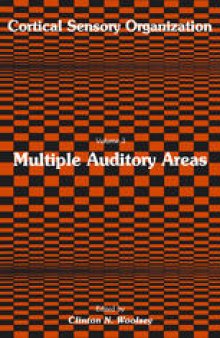 Cortical Sensory Organization: Volume 3: Multiple Auditory Areas