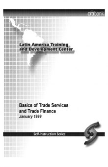 Basics of Trade Services and Trade Finance Citibank