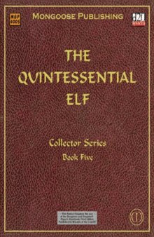 The Quintessential Elf (Dungeons & Dragons d20 3.0 Fantasy Roleplaying)