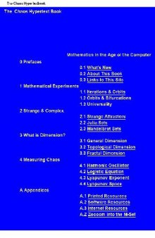 The Chaos Hypertextbook