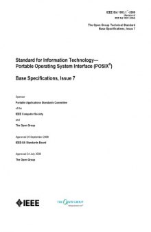 POSIX IEEE Std 1003.1-2008