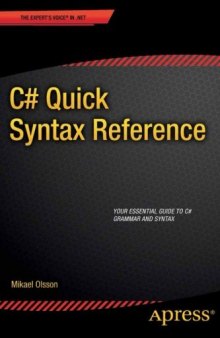 C# Quick Syntax Reference