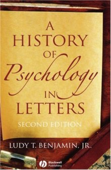 A History of Psychology in Letters