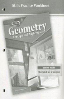 Geometry: Concepts and Applications, Skills Practice Workbook Answer Key    