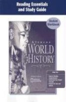 Glencoe World History, Reading Essentials and Study Guide, Workbook