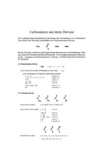 Houben-Weyl Methoden der organischen Chemie vol.E5 Carboxylic Acid Derivates
