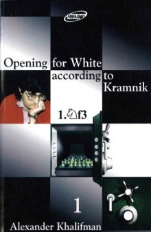 Opening for White According to Kramnik 1.Nf3 Book 1 (Repertoire Books)