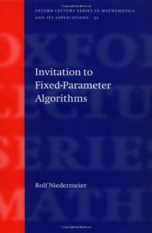 Invitation to Fixed Parameter Algorithms