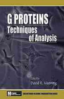 G proteins : techniques of analysis