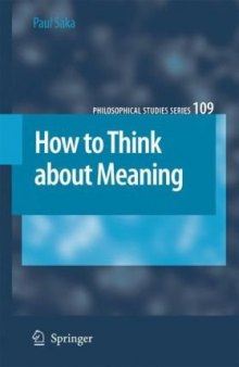 How to Think about Meaning