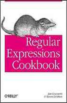 Regular expressions cookbook