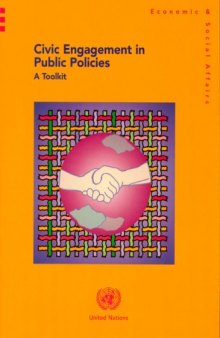 Civic engagement in public policies: a toolkit  