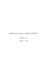 Semi-Riemann geometry and general relativity