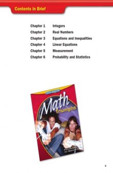 Math Triumphs Foundations for Geometry Teacher Edition 2010  
