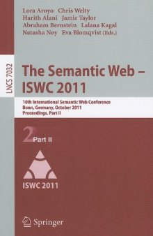 The Semantic Web – ISWC 2011: 10th International Semantic Web Conference, Bonn, Germany, October 23-27, 2011, Proceedings, Part II