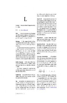 Electrical engineering dictionary L-Q