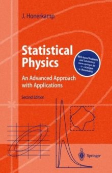 Statistical physics: an advanced approach with applications