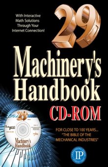 Machinery's Handbook 29th Edition