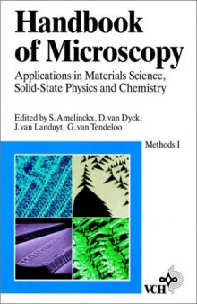 Methods, Handbook of Microscopy: Applications in Materials Science, Solid-State Physics and Chemistry
