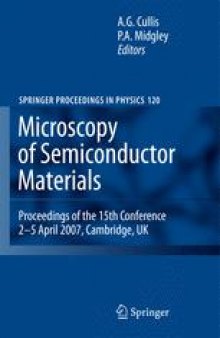 Microscopy of Semiconducting Materials 2007